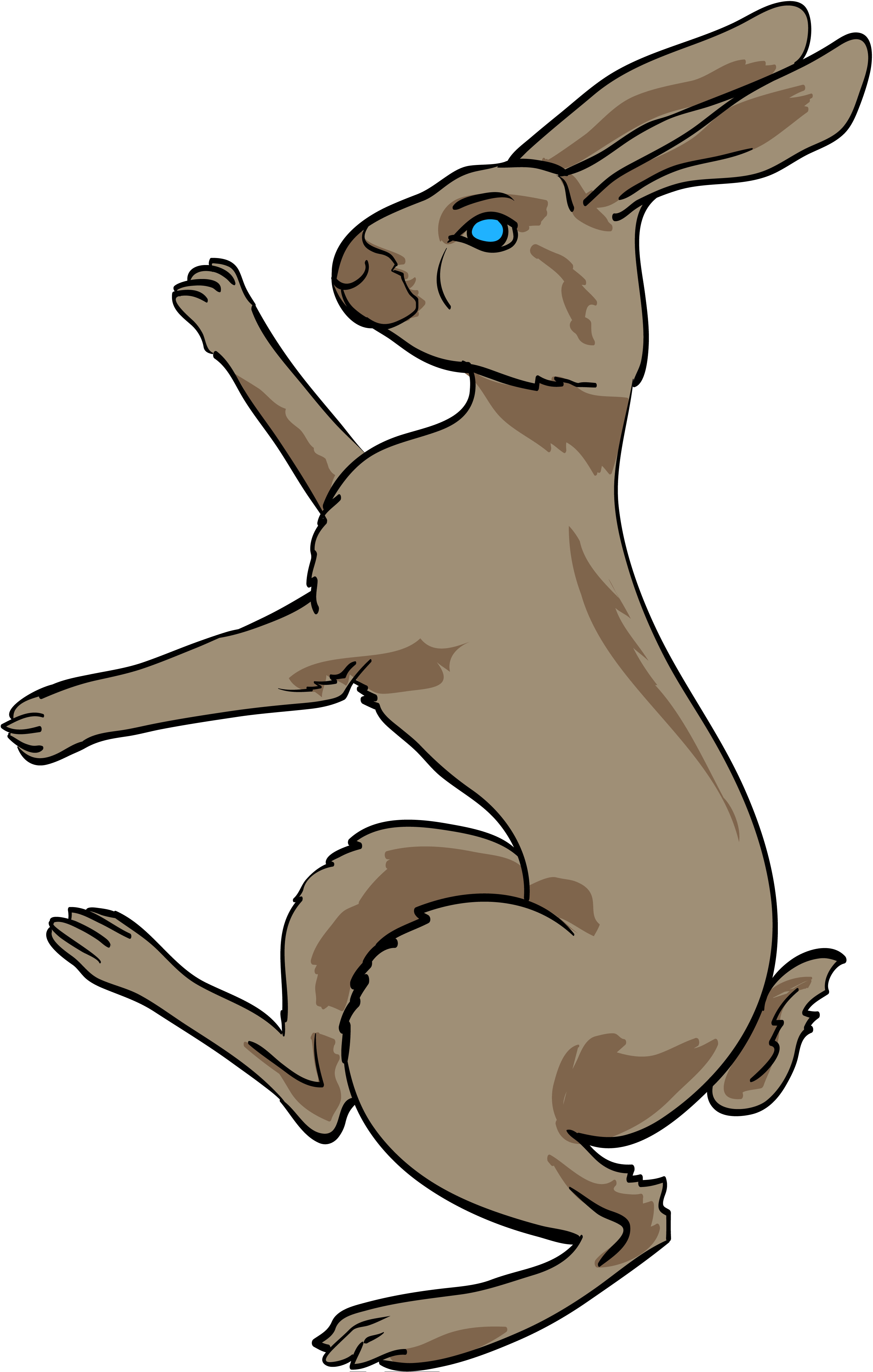 Hare Clipart Heraldic - Coat Of Arms Rabbit - Png Download (3000x4716), Png Download