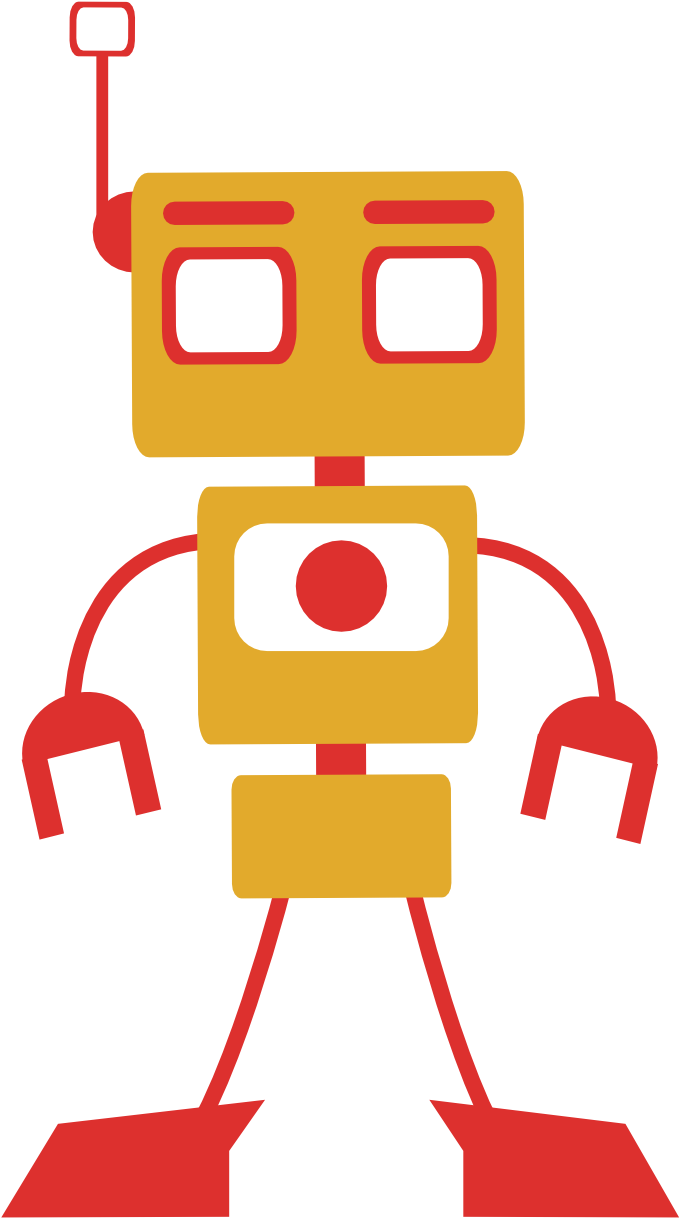 Robo 3 Geometry 555px - Robots Vector Png Clipart (555x718), Png Download