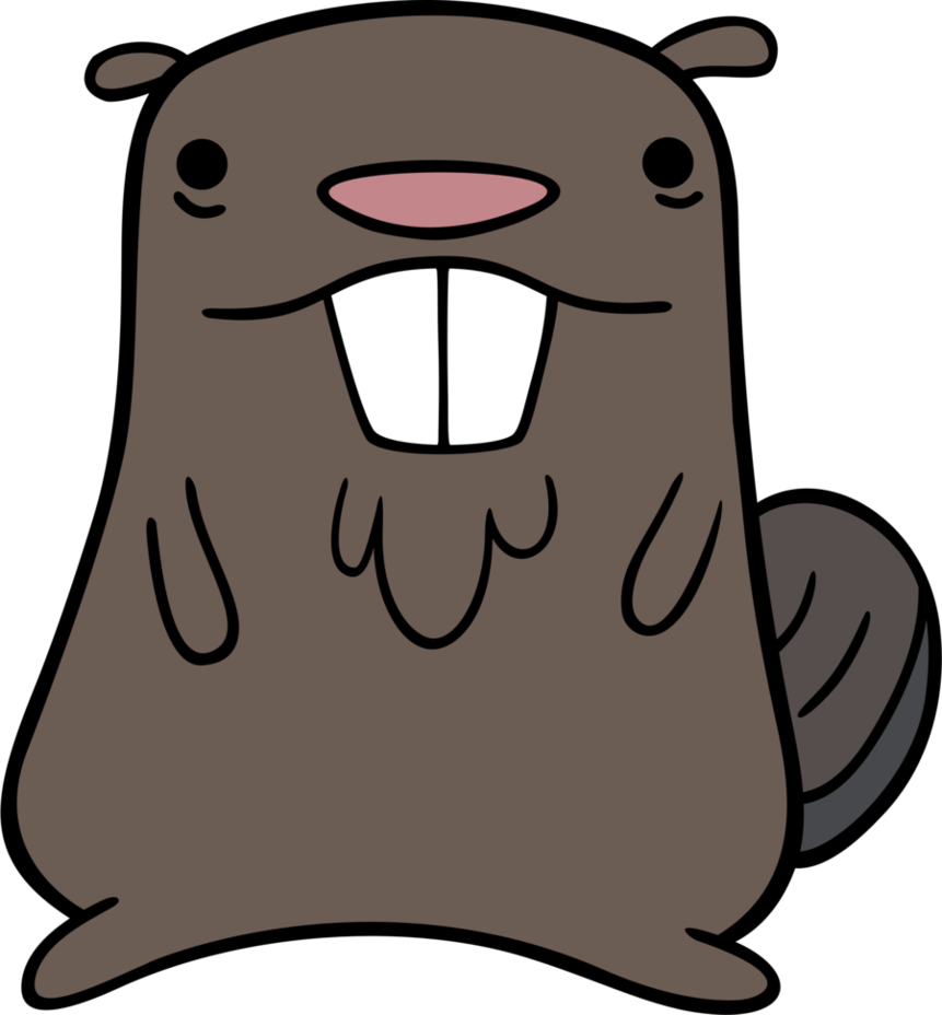 Beaver Png - Draw A Beaver From Gravity Falls Clipart (861x928), Png Download