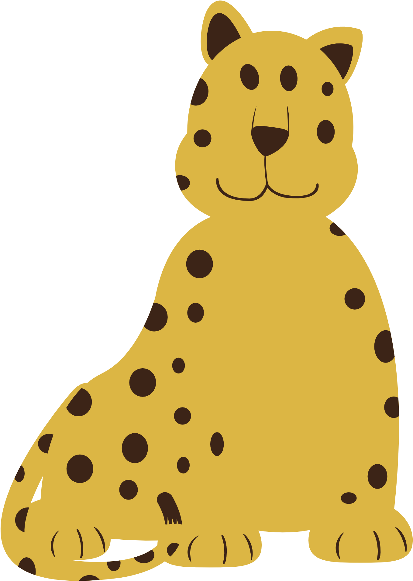 Colorful Animal Leopard Geometry 1969px 135 - Animales Vector Png Clipart (1969x1969), Png Download