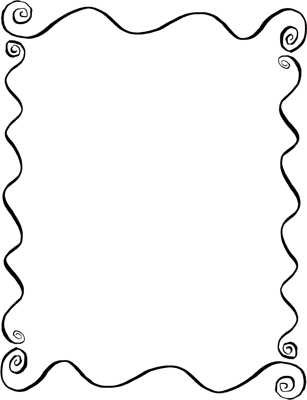 Greeting Cards, Gift Tags, And Lots More - Png Blue Doodle Frame Clipart (1237x1600), Png Download