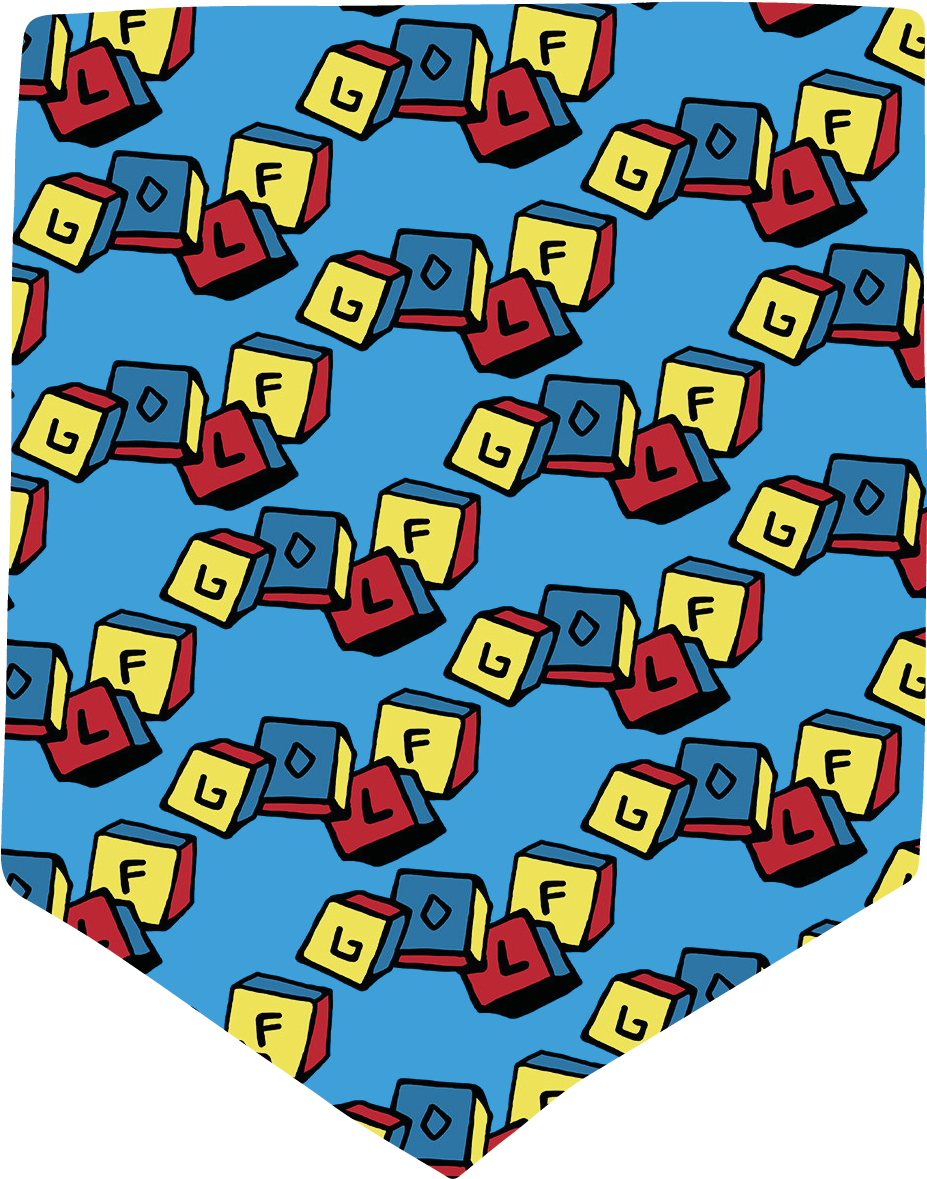 Blue G O L F - Cartoon Clipart (2000x2000), Png Download