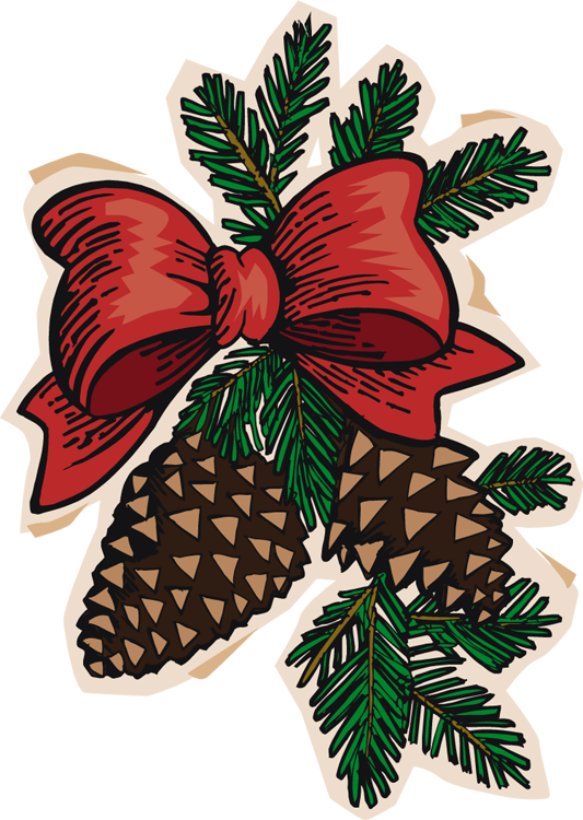 Christmas Pinecone Clipart - Der Poetische Adventskalender By Erich Zander 9783833440038 - Png Download (533x750), Png Download
