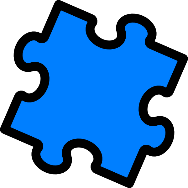 Codes For Insertion - Puzzle Piece Clipart Free - Png Download (600x600), Png Download