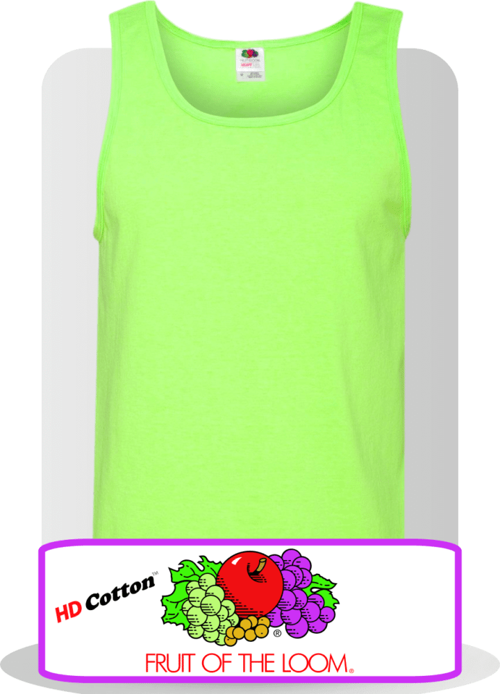 Custom Tank Tops Cheap - Fruit Of The Loom Tank Top Big Girls Clipart (720x1000), Png Download