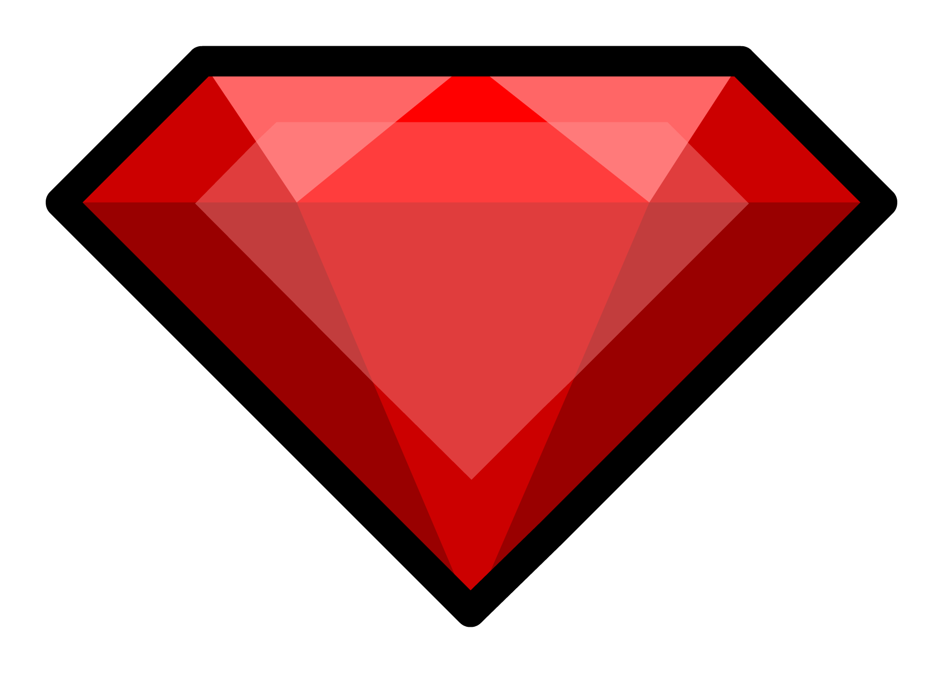 Gem Png Free Download - Club Penguin Gem Pin Clipart (1856x1325), Png Download