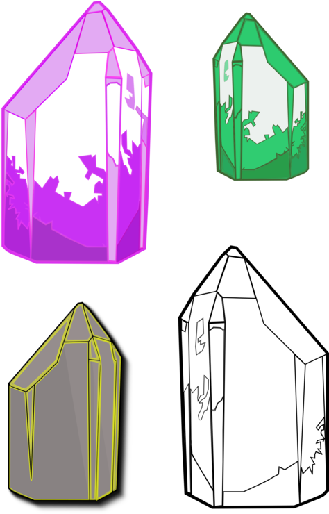 Crystal Quartz Computer Icons Mineral Gemstone - Quartz Clipart - Png Download (479x750), Png Download