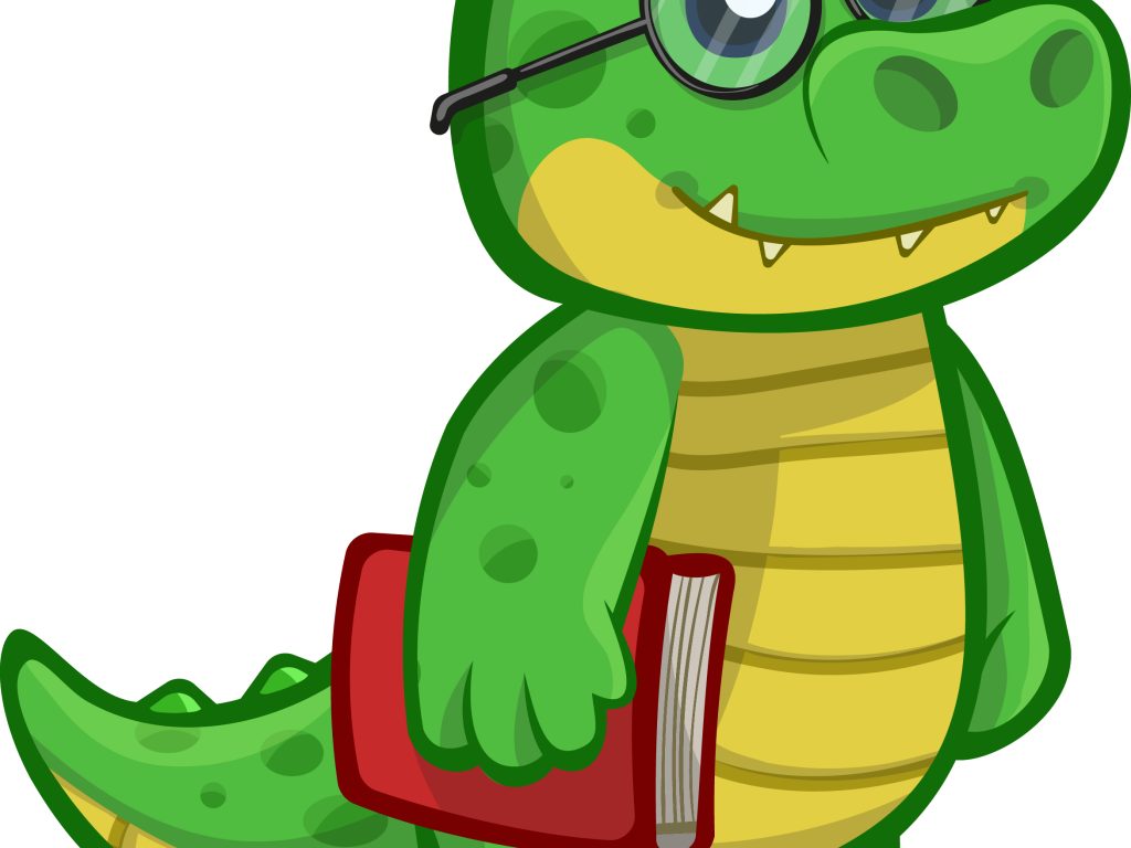 Alligator Clipart Cute Baby Snake - Crocodile Png Cartoon Transparent Png (640x480), Png Download