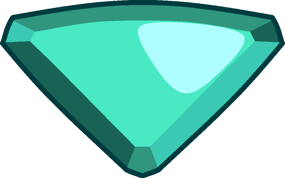 Gem Clipart Turquoise Gem - Peridot Gemstone Steven Universe - Png Download (1000x625), Png Download