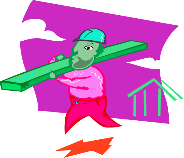 Stepper Carpenter - Carpenter Clipart - Png Download (600x517), Png Download