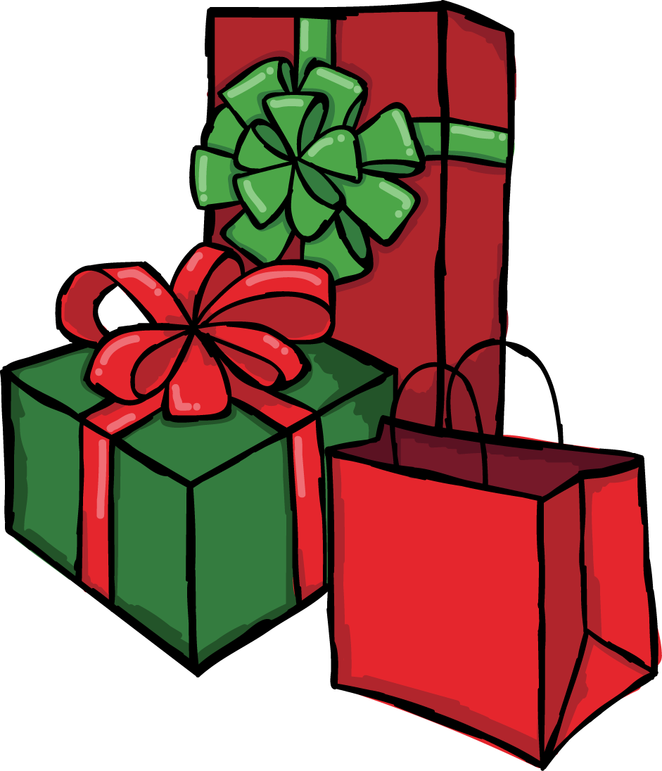 Clipart Present Hanukkah Presents - Cooperative - Png Download (941x1096), Png Download