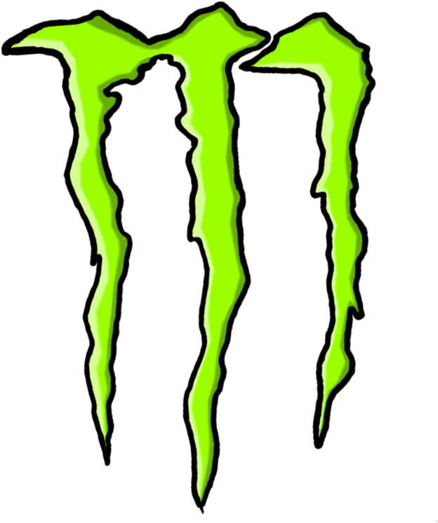Energy Drink Cliparts - Monster Energy - Png Download (735x980), Png Download