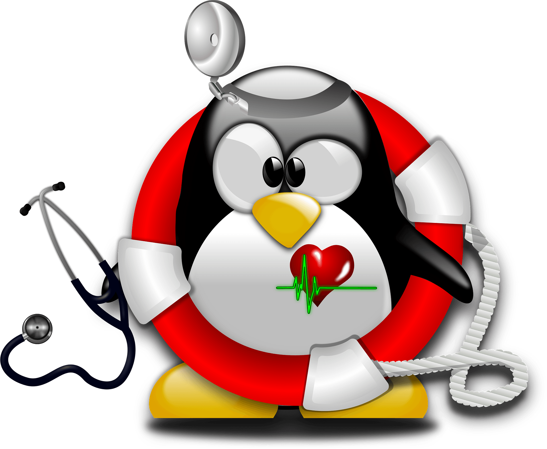 Emergency Linux Clipart (800x656), Png Download