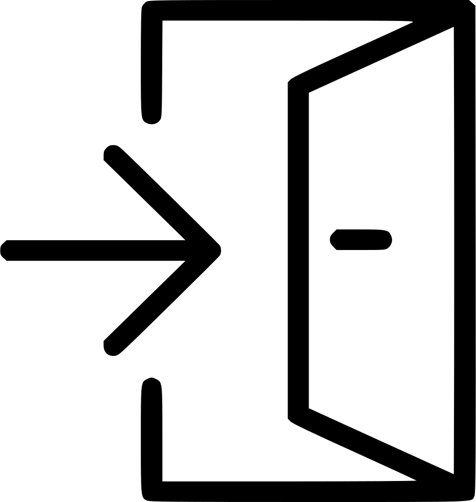 Elevator Clipart Door Outline - Png Door Exit Transparent Png (930x980), Png Download