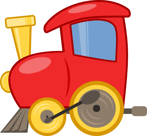 Caboose Clipart - Train Clip Art Toy - Png Download (600x552), Png Download