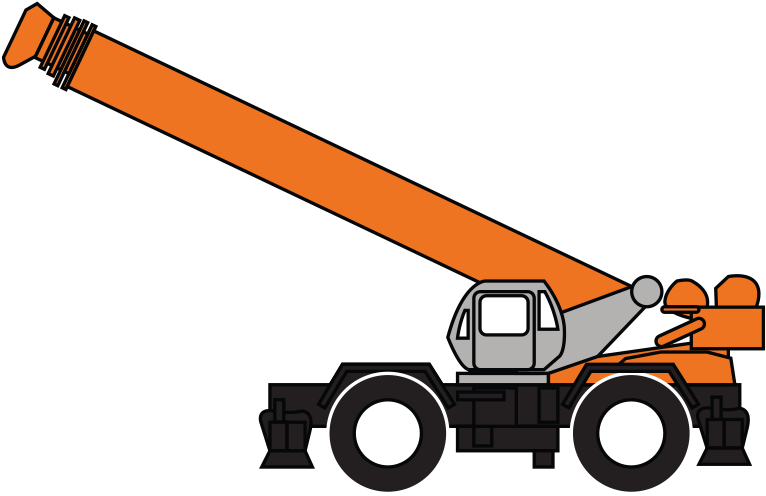 Crane Clipart Vertical - Crane - Png Download (800x800), Png Download