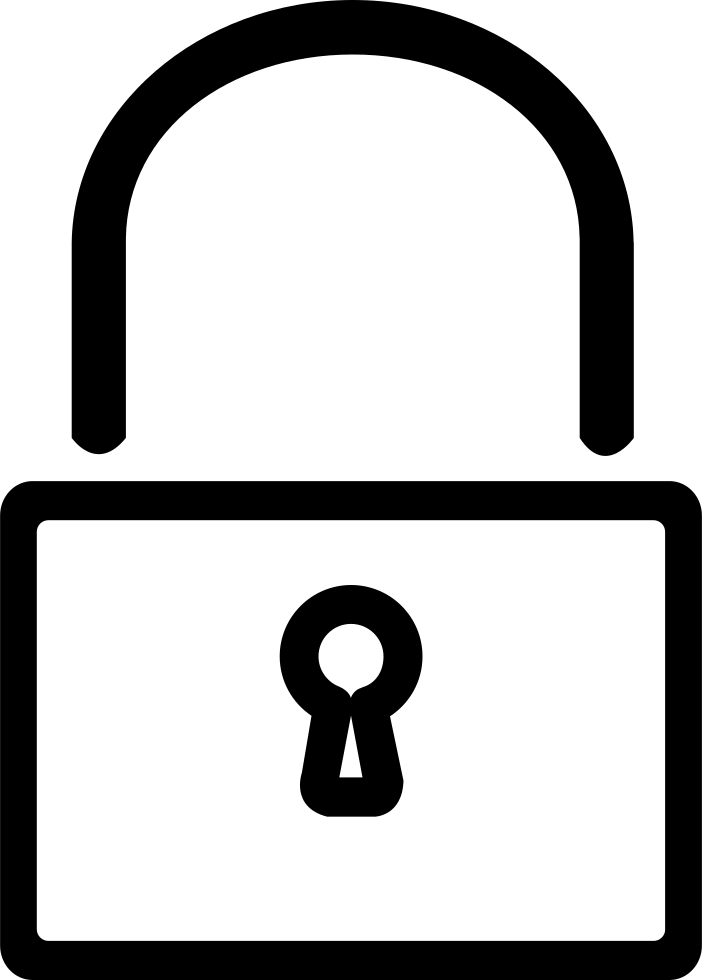 Lock Clipart Lock Icon - Password Lock Icon Png Transparent Png (702x980), Png Download