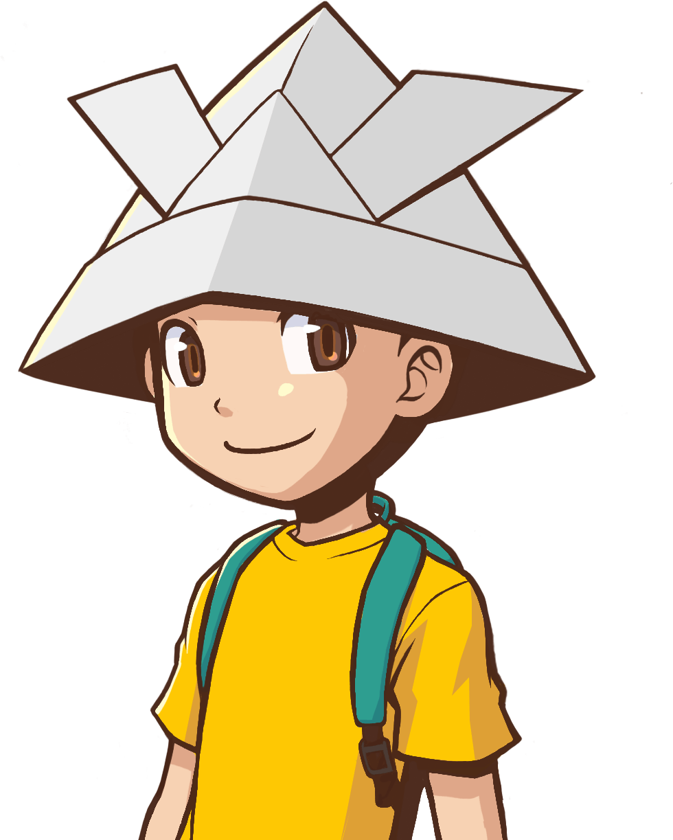 Rakuen-1 - Rakuen Hat Clipart (980x1223), Png Download