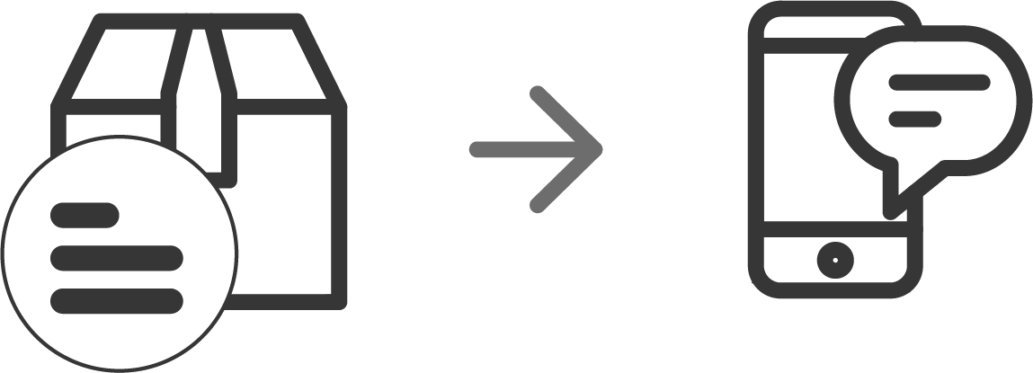 Package In The Pod Notify The Employee Or Student Instantly Clipart (1149x415), Png Download