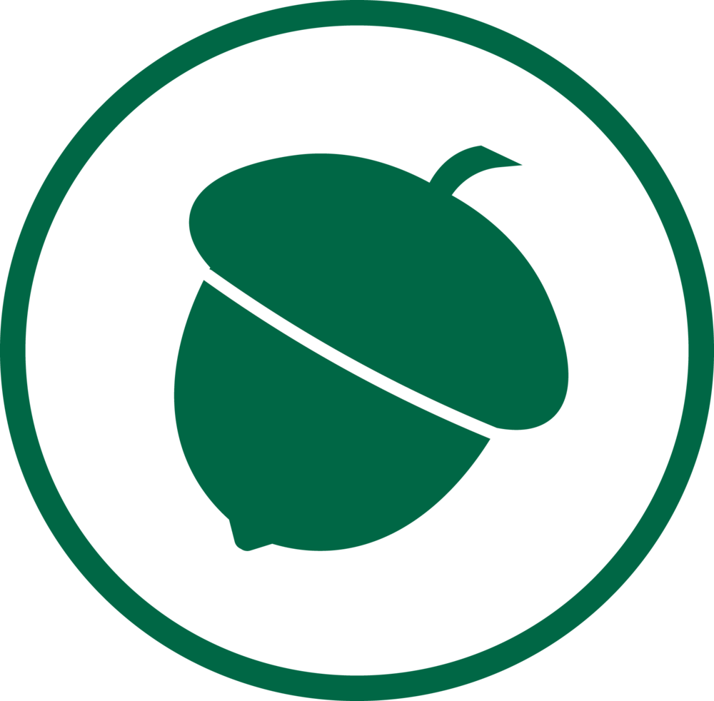 Acorn Circle Logo - Annual Giving Clipart (1000x982), Png Download