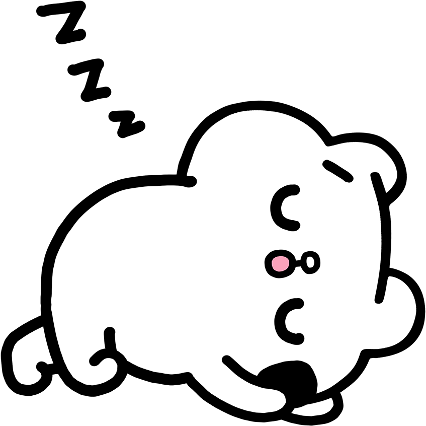 Zzz Sleeping Sticker By Songsongmeow For Ios Android Tibo Inshape