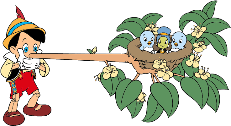 Pinocchio Disney Clip - Png Download (750x419), Png Download