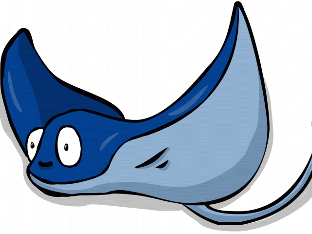 Stingray Clipart Clip Art - Png Download (640x480), Png Download