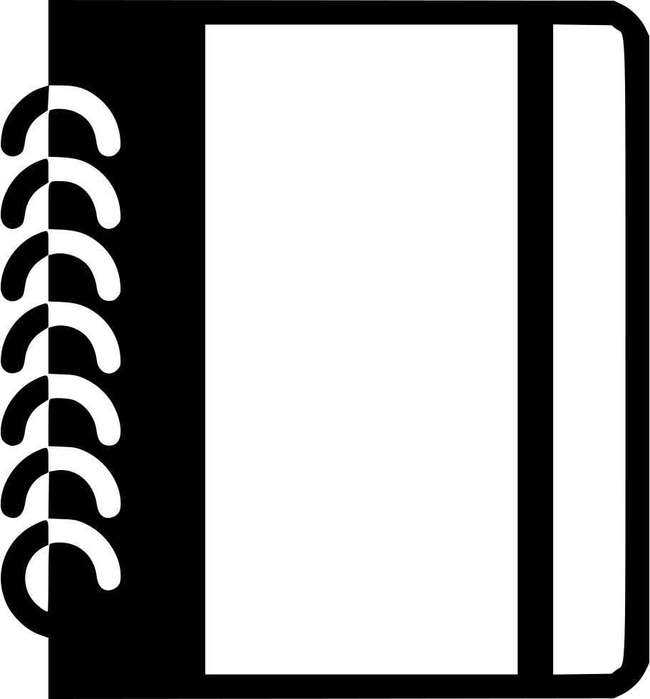 Png File - Notebook Clipart (912x980), Png Download