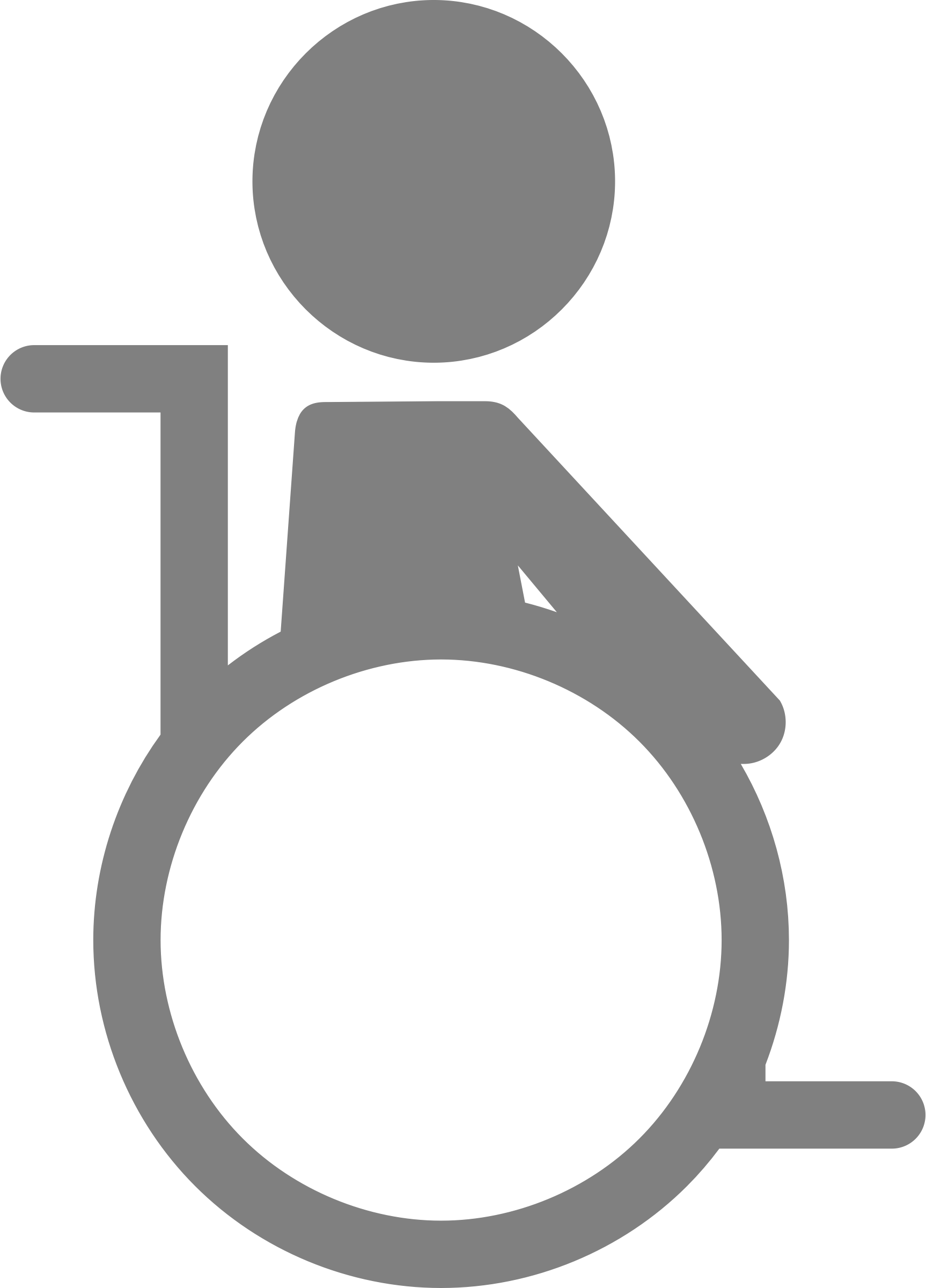 Big Image - Wheelchair Clipart - Png Download (1726x2400), Png Download