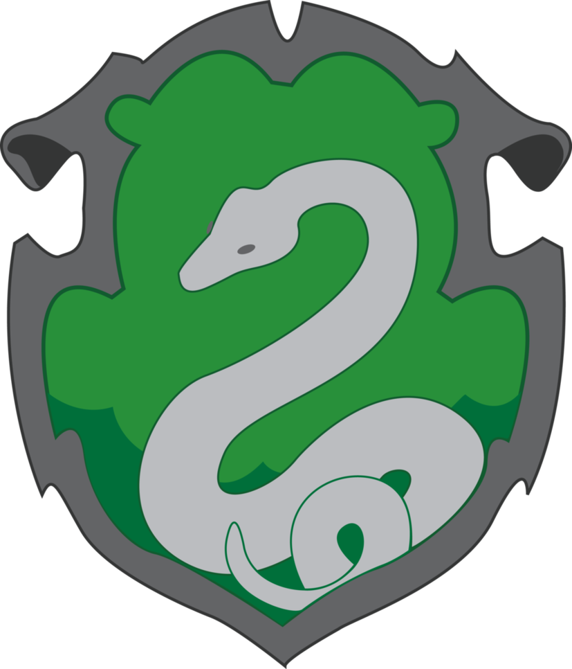 Drawing Scarf Slytherin Clip Art Freeuse Download - Slytherin Crest Easy To Draw - Png Download (827x966), Png Download