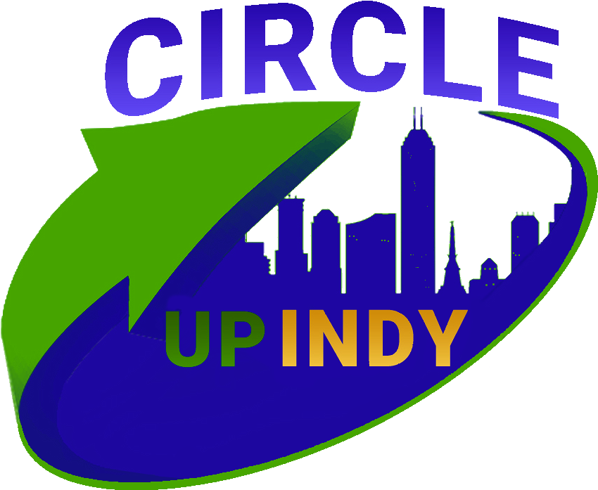 Circle Up Indy - Larger Than Life Prints 736846601063 Indianapolis City Clipart (879x719), Png Download