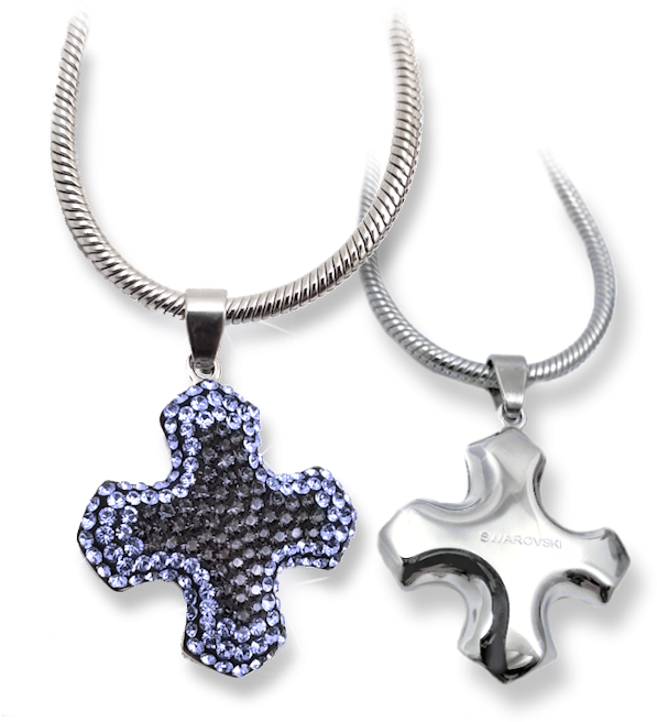 Necklace Greek Cross - Pendant Clipart (800x800), Png Download