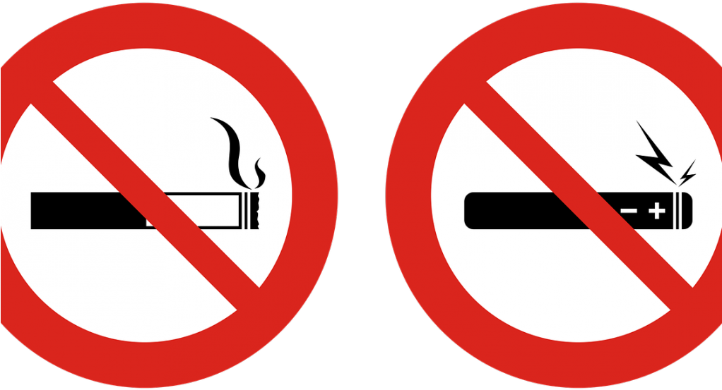 Livingston Nj Votes To Ban Vape Shops In Its Business - Tobacco Free Facility Signs Clipart (1021x580), Png Download