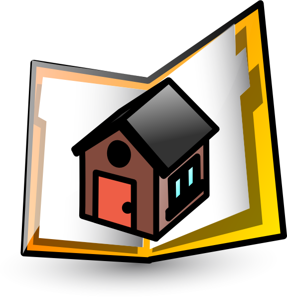 Binder With Folders Clipart - Png Download (576x595), Png Download