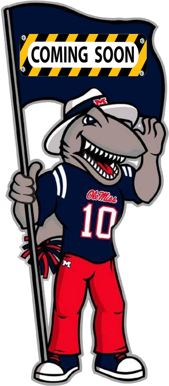 Accommodation Information - University Of Mississippi Mascot Landshark Clipart (598x1343), Png Download