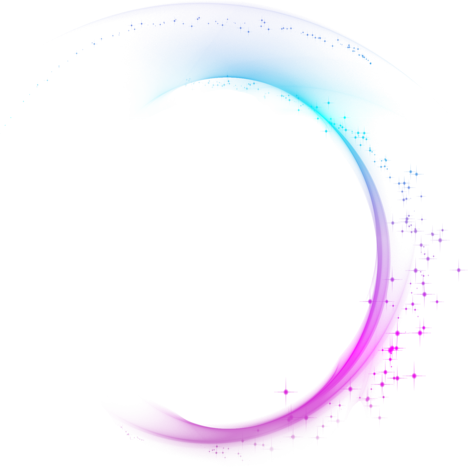 Fairy Dust, Picture Frame, Moroccan, Minimalism, Photoshop, - Circle Clipart (1500x1500), Png Download