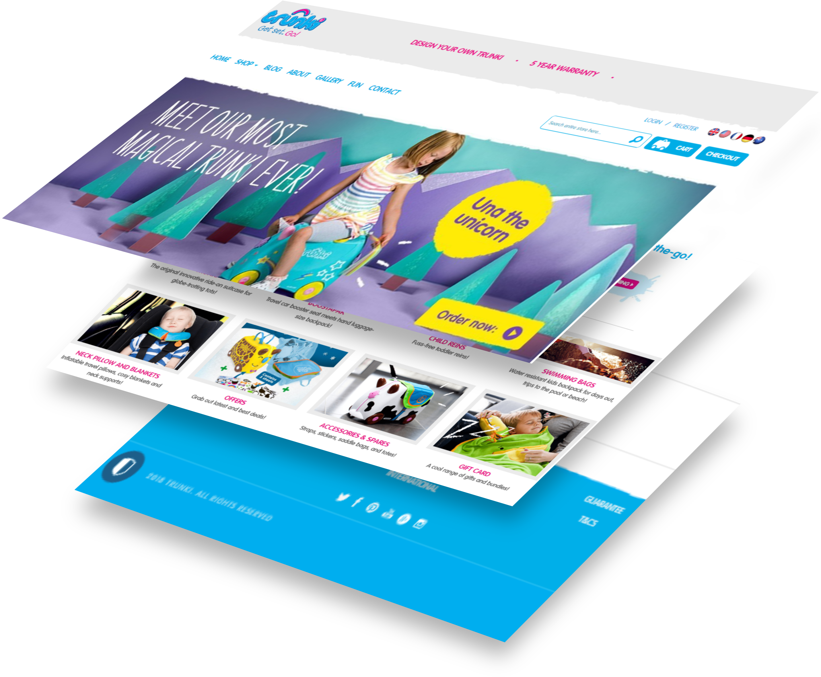 Trunki - Flyer Clipart (2863x2863), Png Download