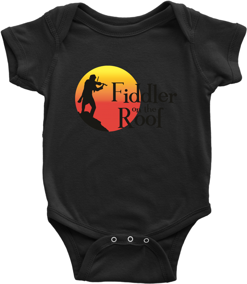 Baby Bodysuit Fiddler On The Roof In Colors - Baby Boy Bodysuit Gucci Clipart (1024x1024), Png Download