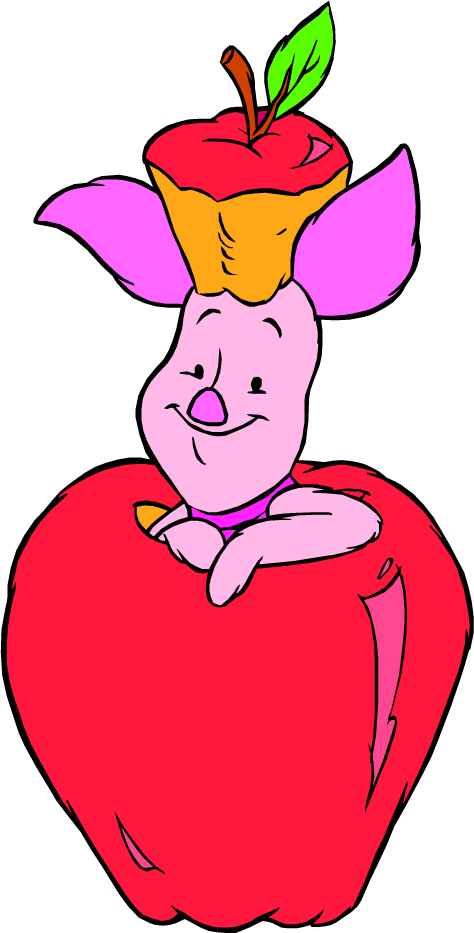 Pooh Ears Clipart Gif Pooh Ears Clipart - Piglet - Png Download (474x933), Png Download