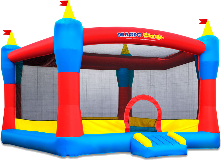 Our Inflatables Bouncy Castles And Party Rentals By - Magic Castle Commercial 20 Bouncer Clipart (950x721), Png Download
