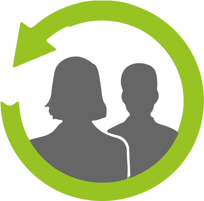 Enrich Customers Experience - Silhouette Clipart (850x850), Png Download