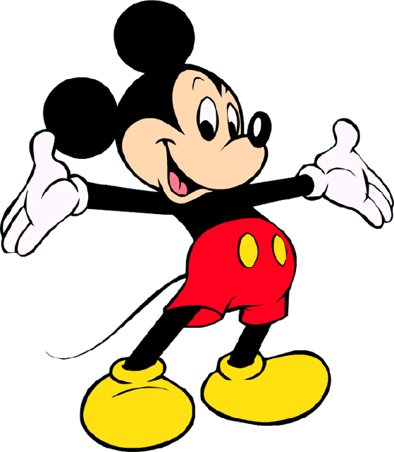 Sports Clipart Mickey - Mickey Mouse Disney Logo - Png Download (559x640), Png Download