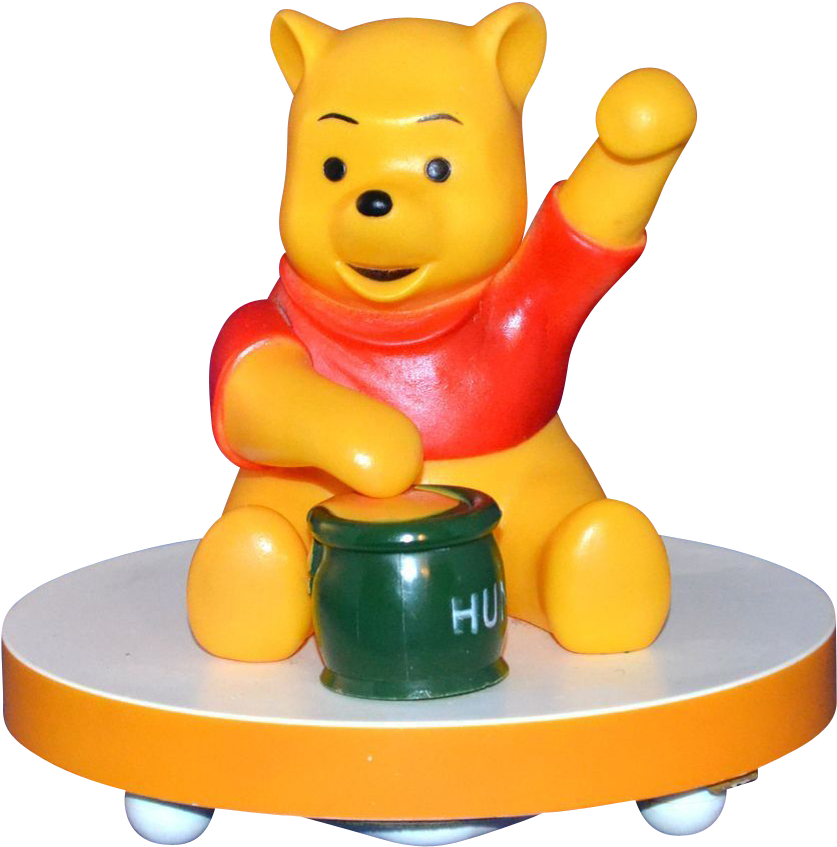 1960/70s Disney ~ Musical Winnie The Pooh Lamp - Winnie-the-pooh Clipart (907x907), Png Download