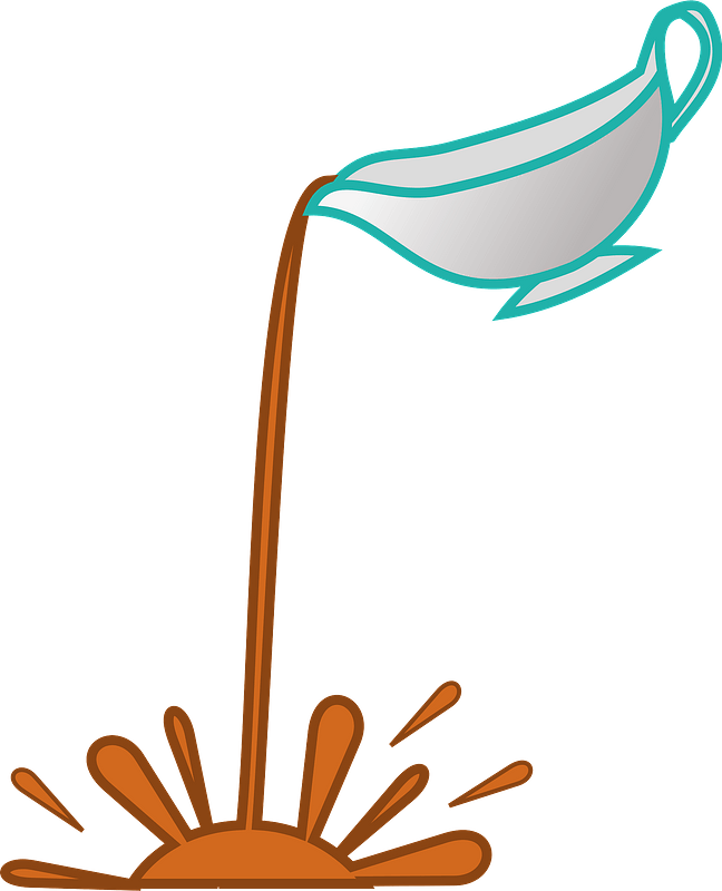 Poured On Earth - Sauce Clipart - Png Download (519x640), Png Download