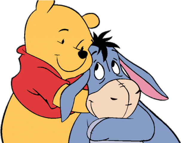 Winnie The Pooh Clipart Hugging - Winnie-the-pooh - Png Download (640x480), Png Download