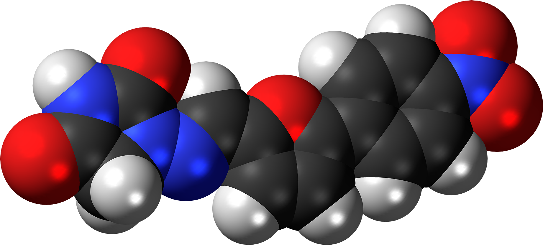 By Jynto - Space-filling Model Clipart (2010x1000), Png Download