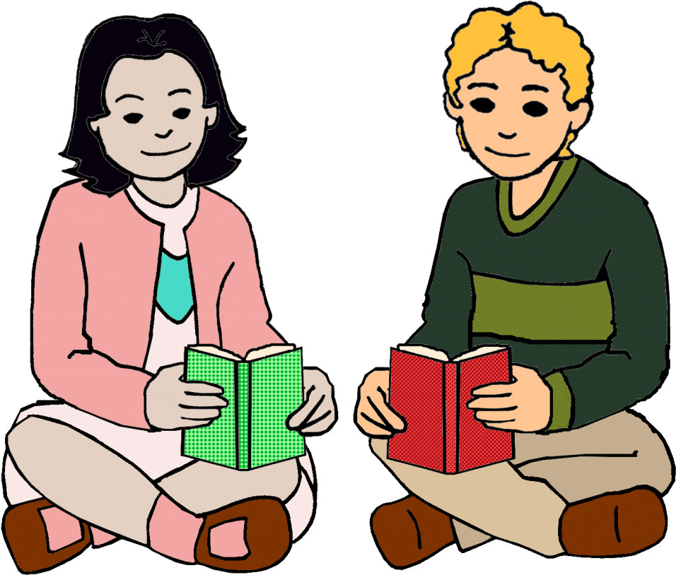 Students Talking Clip Art 22364 - Think Pair Share Clipart - Png Download (1024x954), Png Download