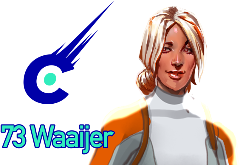 Marysa Waaijer Traded To Comets Clipart (1000x566), Png Download