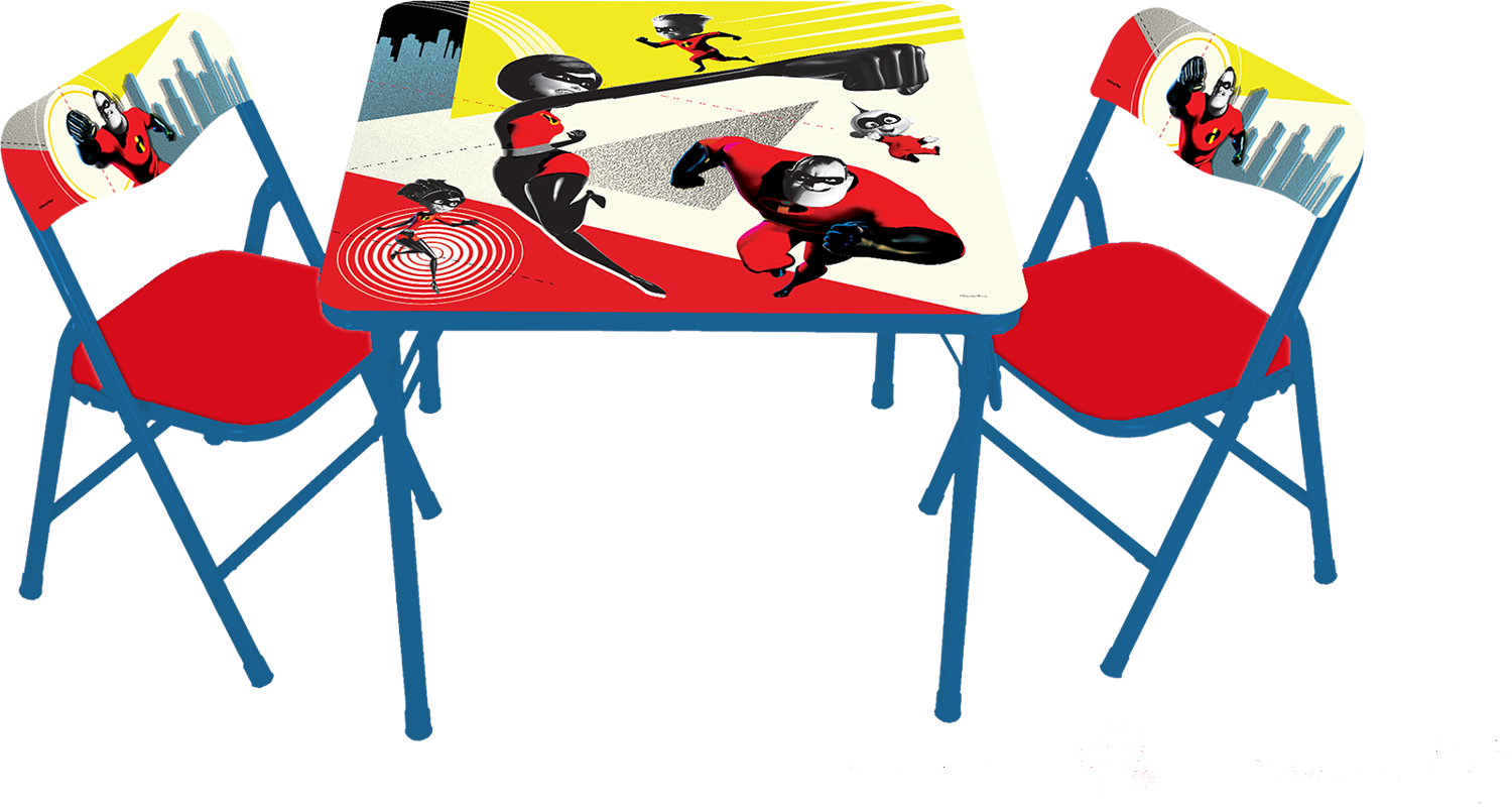 Disney Mickey Mouse Clubhouse Capers Activity Table Clipart (1500x801), Png Download