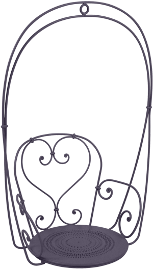 1900 Hanging Chair - Fermob - 1900 Hanging Armchair - Cedar Green (matte Clipart (555x555), Png Download